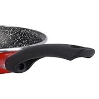 Magefesa K2 Rojo Juego de 3 sartenes (20/24/28)cm de acero vitrificado exterior rojo. Antiadherente bicapa reforzado efecto piedra, aptas para todo tipo de cocinas - details 9