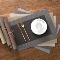 Juego De 4/6 Tapetes Para Mesa Antideslizantes Coasters De PVC Lavables Accesorios De Decoración Modernos Para El Hogar - details 29