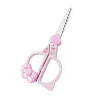 Tijeras De Arte Kawaii Hello Kitty Sanrio Para Niñas Escuela Oficina Suministros De Papelería Cuchillo Manual KT Gato Regalos Para Niñas - details 2