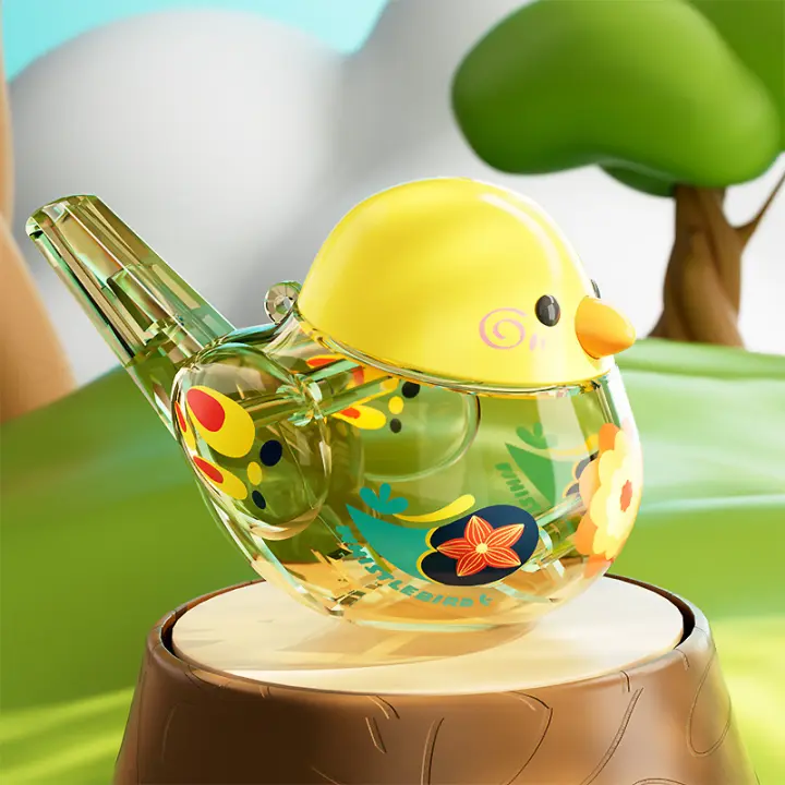 Flauta De Bird Water Pequeño Instrumento Musical Juguete Educativo Para Bebés Regalo De Cumpleaños Fiestas Montessori - 1