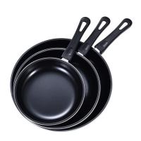 Sartén Para Huevos Y Tortitas Antideslizante No Adhiere Tamaño 20/25/30CM Cocina Familiar Sartén Para Carne Y Tortillas Utensilio De Cocina Negro - details 5