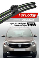 LimpiaParabrisas Anteojos Delantero Para Dacia Lodgy 2012-2023 Pares Accesorios De Ventanas 2013 2014 2015 2016 2018 2020 2022 Láminas De Limpieza De Parabrisas De Goma Natural Inteligentes Boneless - details 0