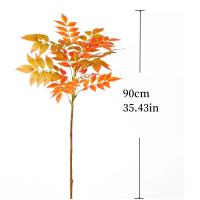 Gran Planta Artificial De Tropicales Roja Banyan Falso Maceta Para Decoración De Sala De Estar Hoteles Y Hogares Material Plástico - details 4