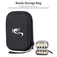 Estuche Portátil Para Cañas Muspor Para Clarinete Y Saxofón Capacidad De Almacenamiento Para 20Pcs Impermeable Y Con Holder De Transporte - details 0