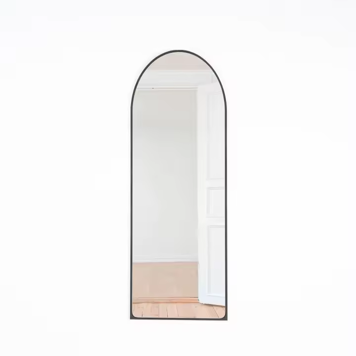 Wabi Home Busu | Espejo Vestidor Ovalado Negro - 1