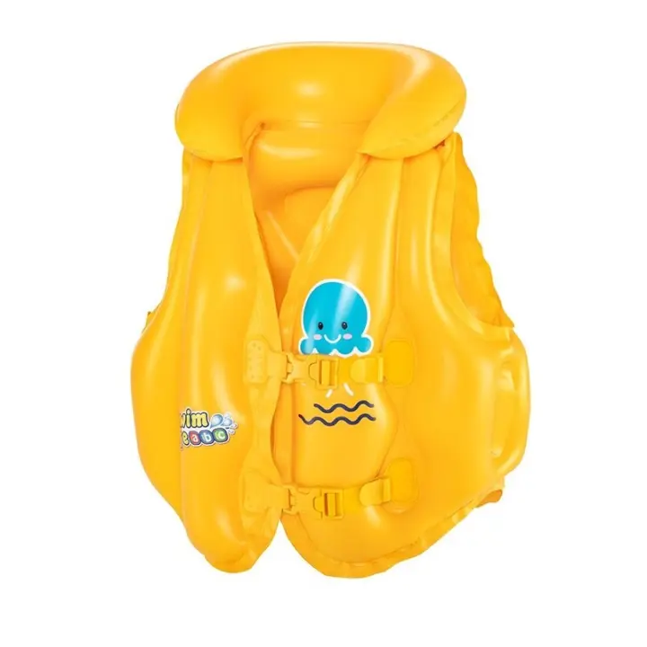 Bestway Chaleco Hinchable de Seguridad Bebe 51x46 cm +3 a 6 Años Playa y Piscina 32034 - 1