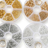 Kit De Joyería DIY Con 261 Piezas Cierre De Langosta Conectores Anillos De Salto Bolas De Crimpado Para Creación De Joyas - details 0