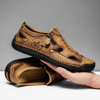 Sandalias De Verano Para Hombre Cómodas Y Transpirables Zapatillas De Playa Clásicas De Alta Calidad Con Suela De Goma - details 5