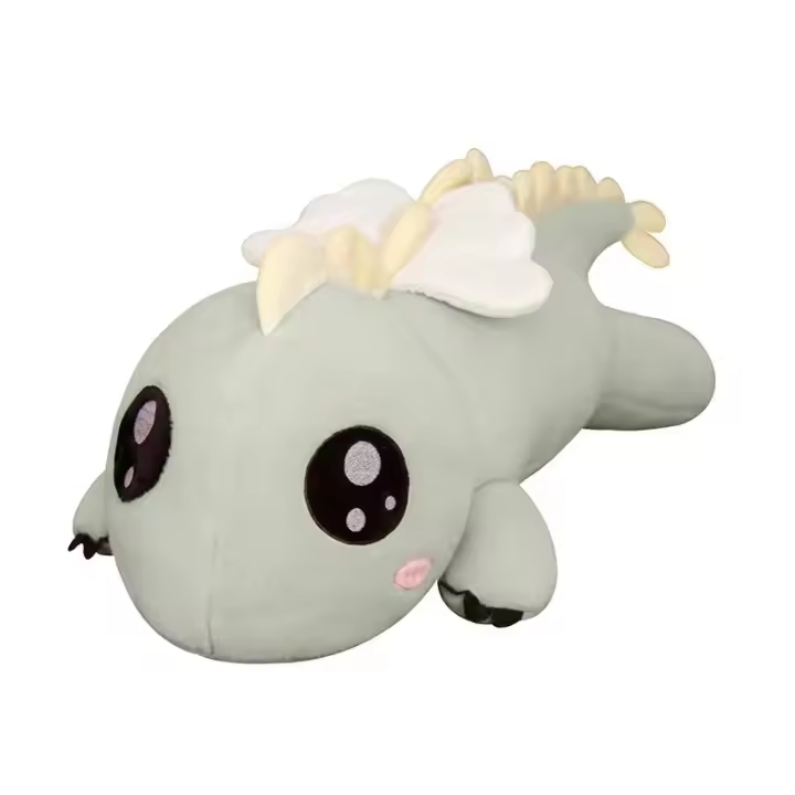Muñeco De Peluche Grande Y Suave En Forma De Dinosaurio Regalo De Cumpleaños Para Niños Y Niñas Almohada De Boyfriend Decoración De Ángel De Peluche Cartoon - 1