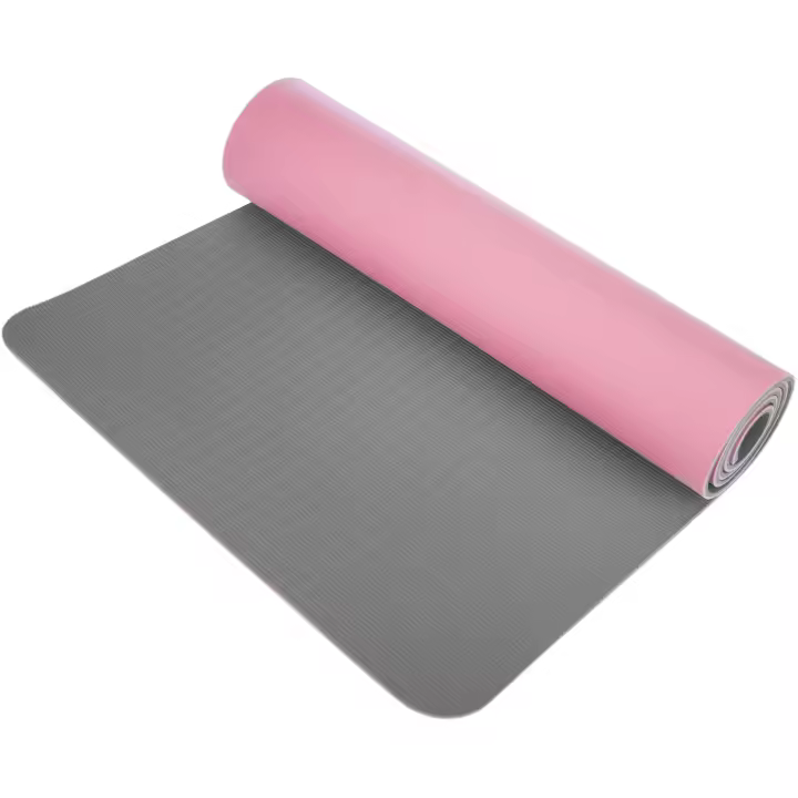 Esterilla de Yoga rosa de doble capa antideslizante 183x61x0.6 cm - PrimeMatik - 1