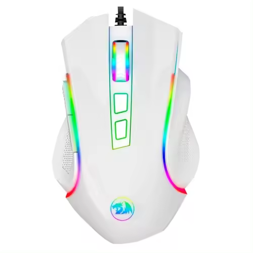 Redragon - GRIFFIN Ratón Gaming RGB Blanco - 1