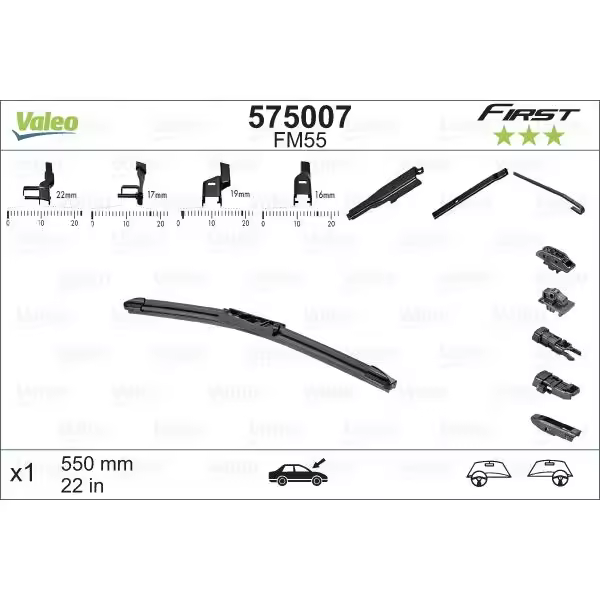 Limpiaparabrisas 575007 VALEO - 1