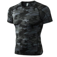 Camiseta Deportiva De Hombre Para Correr Y Fitness Secado Rápido Cuello Redondo Elasticidad Musculación Entrenamiento Deportivo - details 18