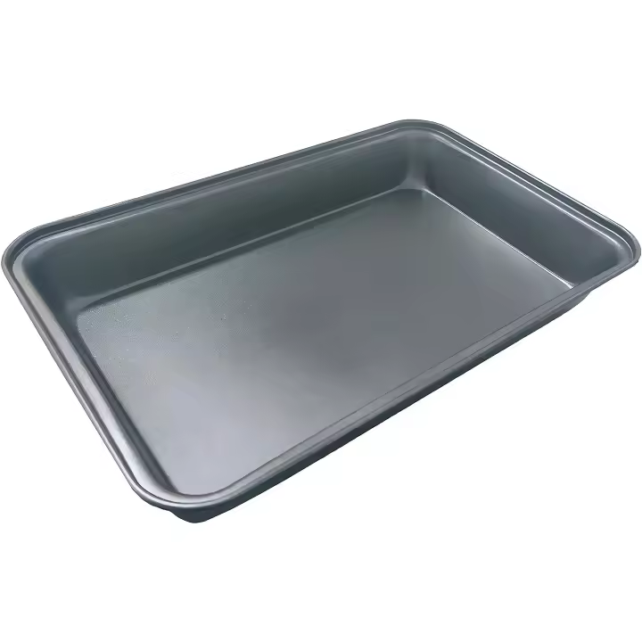 Bandeja de Horno Euroxanty | Fácil Limpieza | Asados de Carnes y Pescados | Lasañas y Repostería | Molde Antiadherente | Acero Inoxidable | 32 X 22 Cm - 1