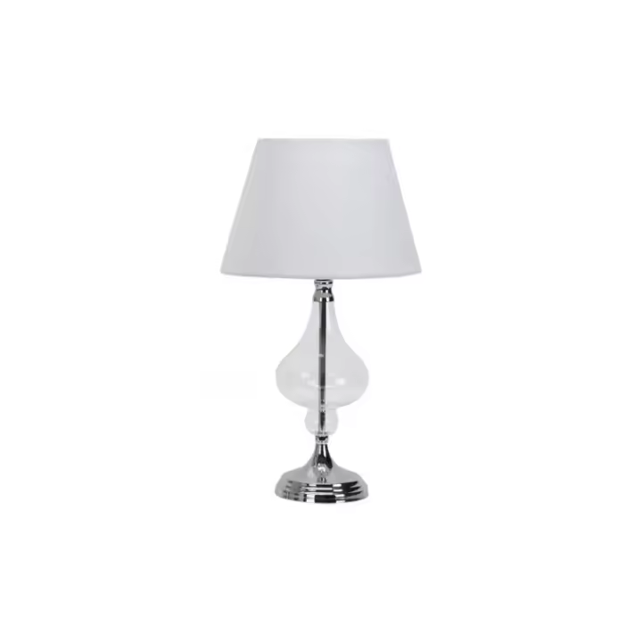 Fabrilamp - Sobremesa Kriberis 1xe27 Cromo 47x25x25 Cm - 1