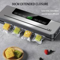 Envasadora al Vacío 4 en 1 Para Uso Doméstico y Comercial, Máquina al Vacio de Comidas, Incluyendo 50 Bolsas (Negro) - details 1