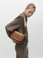 Bolso De Silla Para Mujer Estilo Popular De Comercio Exterior Nueva Correa Ancha 2024 Diagonal Cruzar El Brazo Bolsos De Hombro - details 12