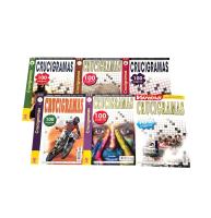 Crucigramas Variados En Pack de 4 Libros Surtidos De Distintos Modelos Entretenimiento Y Desafío Para Adultos Distripubli - details 3