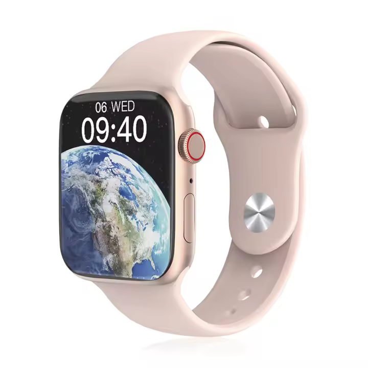 DAM. Smartwatch W29 Max con pantalla de 2.1 y modo always on. Medición cardiaco 24h, O2 en sangre, Termómetro corporal,notificaciones de Apps. 4,8x1,1x3,9cm - 1
