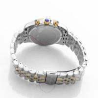 Reloj de cuarzo para mujer Esfera de reloj 38 mm Resistencia al agua 100 m Modelo de negocios Oro y plata Color-Block MK5955 - details 3