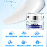 Crema de mejora de tensión, crema hidratante, adecuada para la cara, el cuello y los ojos, rica en colágeno, mejora la piel, reduce las arrugas, repara la piel relajada, crema de la mañana y la noche para mujeres y hombres - details 2