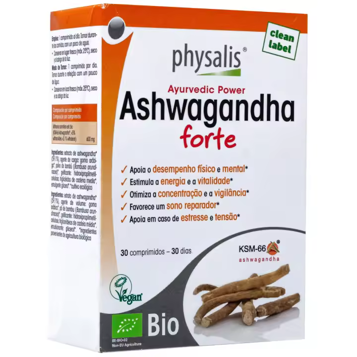 Physalis Ashwagandha Forte Bio 30 Comprimidos - 1
