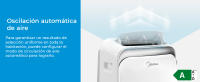 MIDEA Pingüino Aire Acondicionado Portátil Frío y Calor 3000 Frigorías / 12000 BTU - Climatizador silencioso con bomba calor 3500 W Air conditioner 4 modalidades con kit de ventana y control remoto - details 2