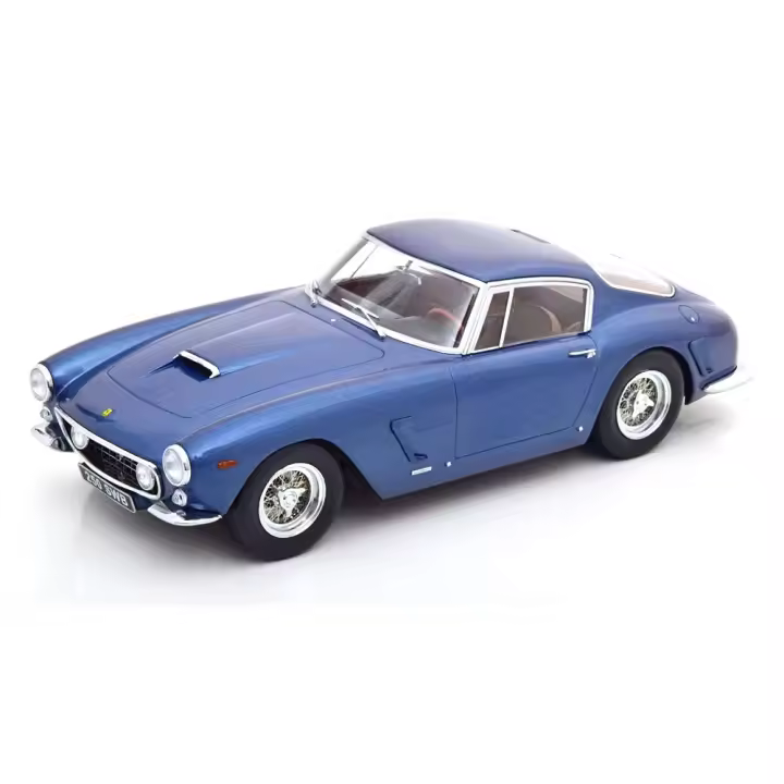 KK Escala 1/18 FERRARI 250 SWB CORTO PASO 1961 AZUL METALICO-KKDC180763 - 1