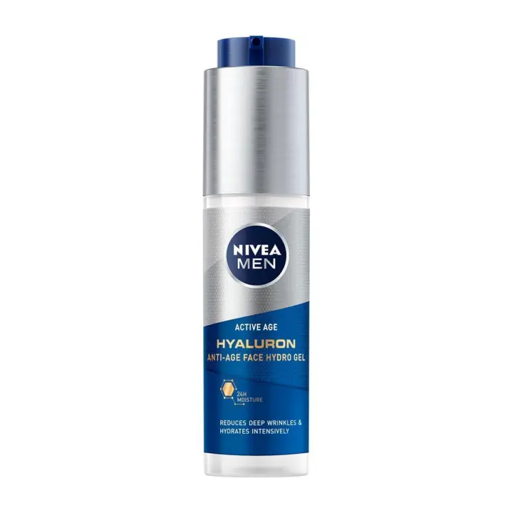 NIVEA MEN Hyaluron Gel Facial Hidratante Antiedad 50ml - 1