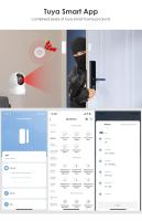 Sensor De Puerta Y Ventana WiFi ONENUO Control Inteligente Compatible Con Alexa Y Google Home Sensor Magnético De Contacto Para Hogar Inteligente - details 4