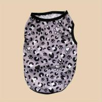 Ropa De Verano Para Perros Y Gatos Pequeños Y Medianos Vestido De Leopardo Suave Y Cómodo Ropa De Gato Chihuahua Pug Transpirable - details 3