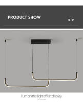 Modernas Candelabros De Aluminio Lámparas Colgantes LED Para Comedor Dormitorio Estudio Sala De Estar Iluminación Doméstica - details 15