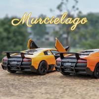 Modelo De Coche Dieciséisésimo Escala Lamborghini Murcielago Para Niños Juguetes De Colección Metal Sin Batería Regalo De Cumpleaños Para Boys - details 1