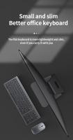 Teclado Y Ratón Inalámbricos Gris Bluetooth 5.0 Y 2.4G Recargables Tamaño Completo Para Portátil Compatible Con USB Y PS/2 - details 6