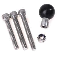 Base De Abrazadera Para Manillar De Motocicleta 1 Pulgada 25mm Con Tornillos M8 Para Montaje De Teléfono Móvil Smartphone - details 7