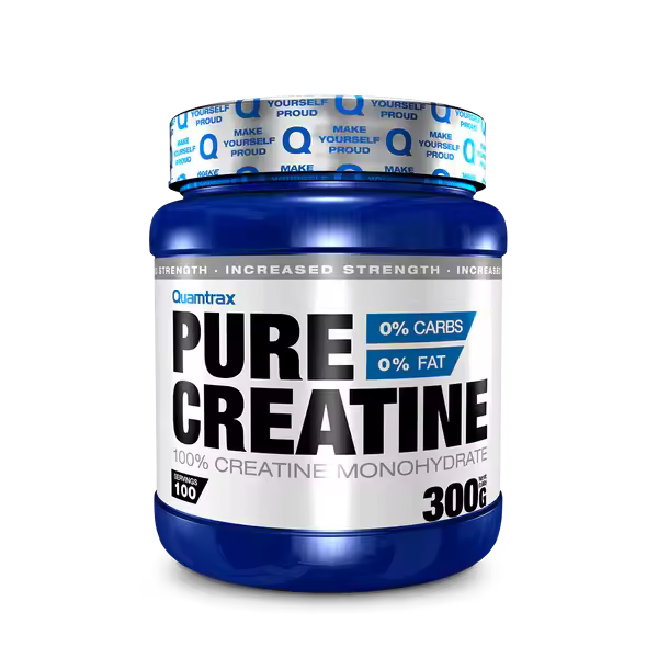 Quamtrax Pure Creatine 300g Incrementa masa muscular potencia fuerza , resistencia y recuperación - 1