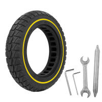 Pneumático Sólido De Goma Duradero Para Xiaomi M365 pro Pro2 1S Mi3 Scooter Eléctrico Tamaño 10 Pulgadas Tubo Absorbedor De Choque 10X2.0 - details 30