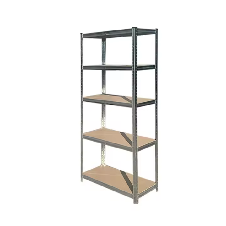 Estantería Modular de Acero Galvanizado y MDF Antihumedo 5 Baldos Ajustables Carga Máxima 875Kg 180*40*90cm  estante almacen casa  taller - 1