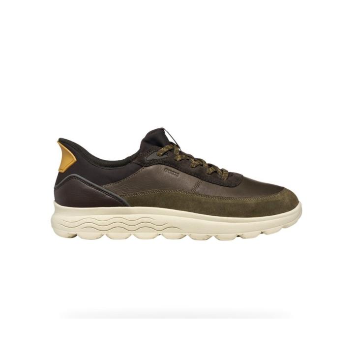 Sneakers Geox U Spherica Plus Hombre Kaki