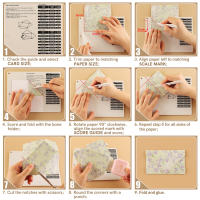 Tablero De Marcado Multifuncional Con Papel De Red De Medición Hacer Cartas Y Envolventes Máquina De Corte De Papel Para Scrapbooking DIY - details 8