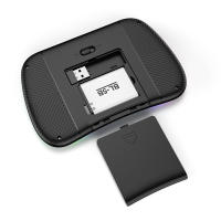 Teclado Inalámbrico Mini M9 BT&2.4G Con Retroiluminación 7 Teclas Tipo-C Ratón En Aire Remote Control Touchpad Para Android TV Box PC - details 5