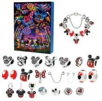 Calendario De Advenimiento Navideño Disney Stitch Y Mickey Caja Sorpresa De 24 Días Para DIY Joyería Y Pulseras Regalo Para Fans De Animación Occidental - details 4