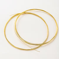 Hilo De Cobre Para Joyería 2M 14K/18K Gold Color Plated Brass Para Embossing DIY Material De Joyería Hecho a Mano - details 12
