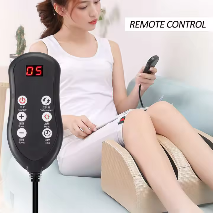 Masajeador de pies de pulso para fisioterapia EMS, masajeador de suela de calefacción plegable, acupuntura, baja frecuencia, circulación de los nervios musculares, pedicura - 1