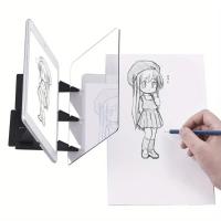 Tablero De Dibujo Óptico Portátil Proyector De Dibujos Trasladables Tablero De Pintura Óptico Para Niños Edad 3-6 Años Material Plástico - details 1