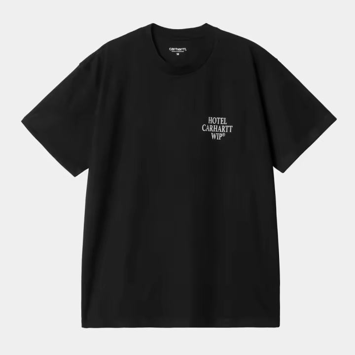 Camiseta Negra Carhartt Hotel Keys T-Shirt Black - 1