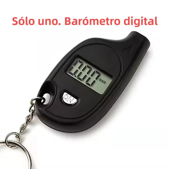 Sistema De Monitoreo De Presión De Neumáticos Digital Con Advertencia De Temperatura Para Coche TPMS Solar LEEPEE - 1