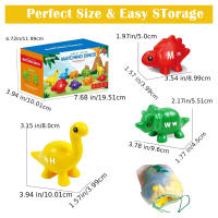 Juego Educativo Montessori De Dinosaurios Con Letras Y Números En Mayúsculas Y Minúsculas Para Niños Color Sorting Aprendizaje Del Alfabeto - details 8