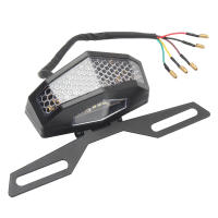 Luz Trasera De Motocicleta LED Universal Freno Stop Señal De Giro Flash 12v Para Honda Harley Yamaha Cafe Racer Motor Bi - details 3