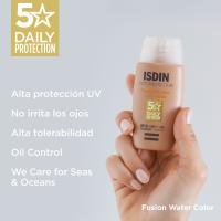 Fotoprotector Isdin SPF50 Fusion Water Color Medio 50ml - Protección Solar con Color - details 0